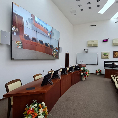 Модернизация конференц-зала Центра экстренной психологической помощи МЧС России