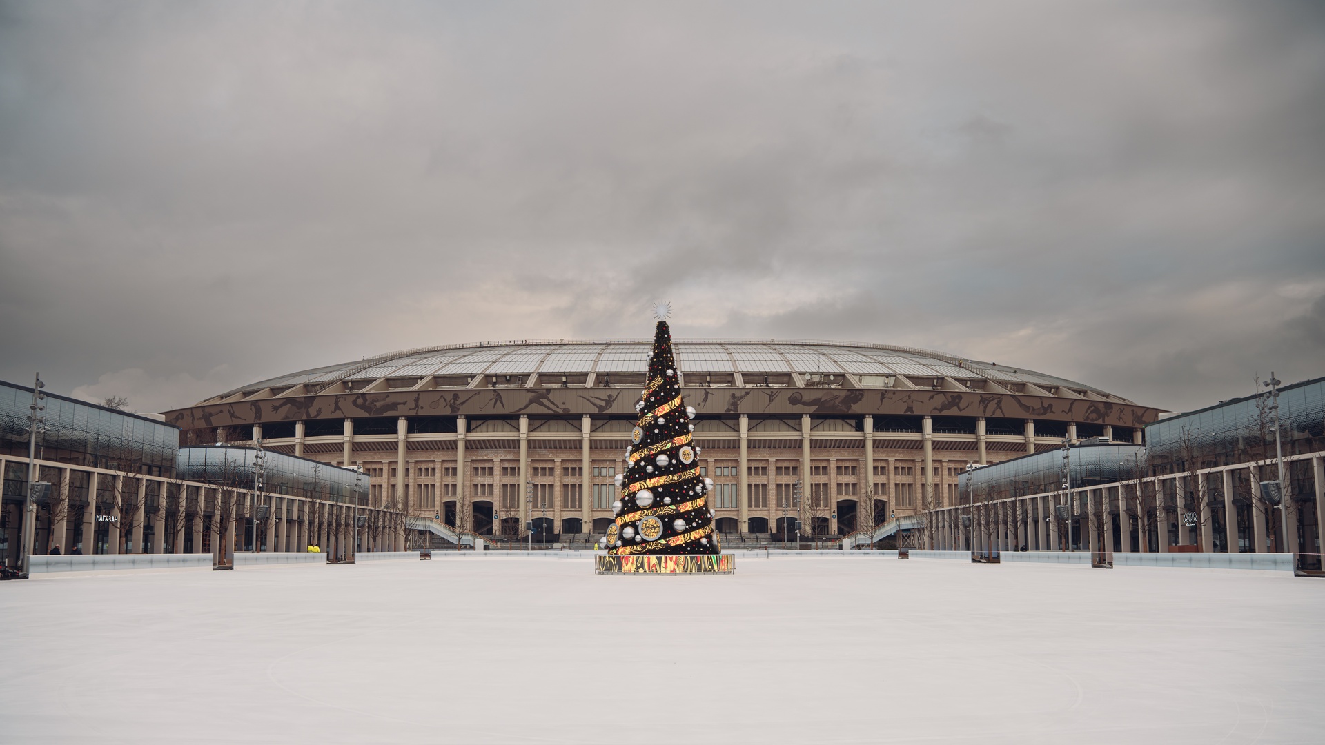 Каток в Лужниках