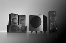 Комплект акустических систем Wharfedale DX-3 5.1 HCP System Цвет: Черный Дуб [BLACK OAK]