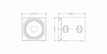Пассивный сабвуфер FDB DLA121B