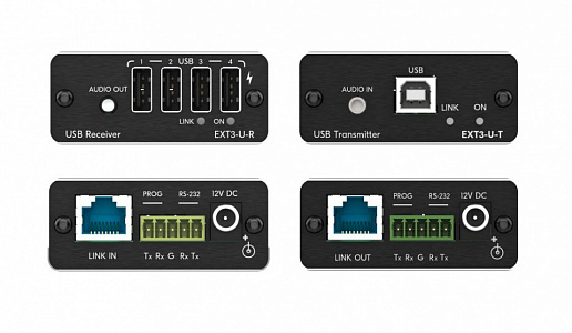 Передатчик и приемник сигналов USB Kramer EXT3-U-KIT