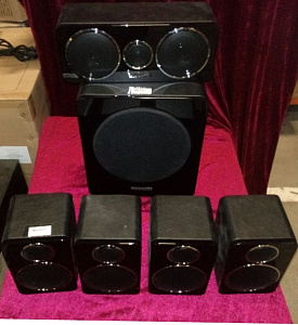 Wharfedale DX-2 5.1 HCP System. Цвет: Черный (Black Leather)