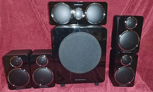 Wharfedale DX-2 5.1 HCP System. Цвет: Черный (Black Leather)