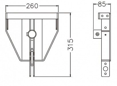 Рама для FDB DLA803/DLA815BAS-RF