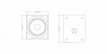 Пассивный сабвуфер FDB S115B