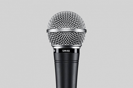 Кардиоидный динамический вокальный микрофон Shure SM48