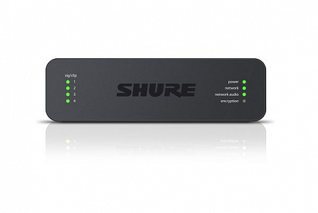 Сетевой аудио интерфейс Shure ANI4IN-XLR. 