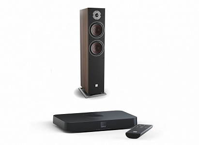 Комплект  DALI OBERON 7 C Тёмный орех + Sound Hub Compact