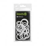 Набор колец для маркировки микрофонов Gravity RP 5555 WHT 1