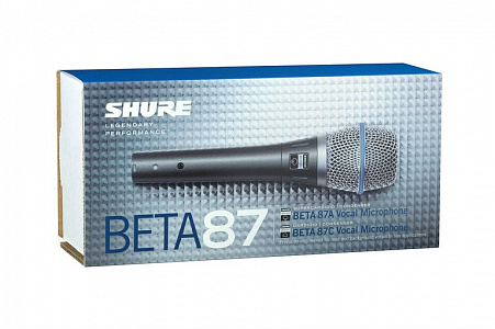 Конденсаторный вокальный микрофон Shure BETA87A