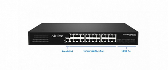 Коммутатор AirLive SNMP-GSH2404M