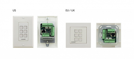 Панель управления Kramer RC-306/EU–80/86(W)